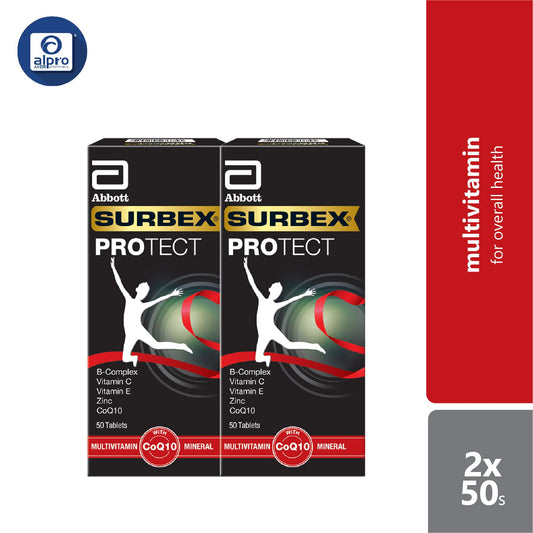 Abbott Surbex Protect 2x50s | Vitality Abbott Surbex