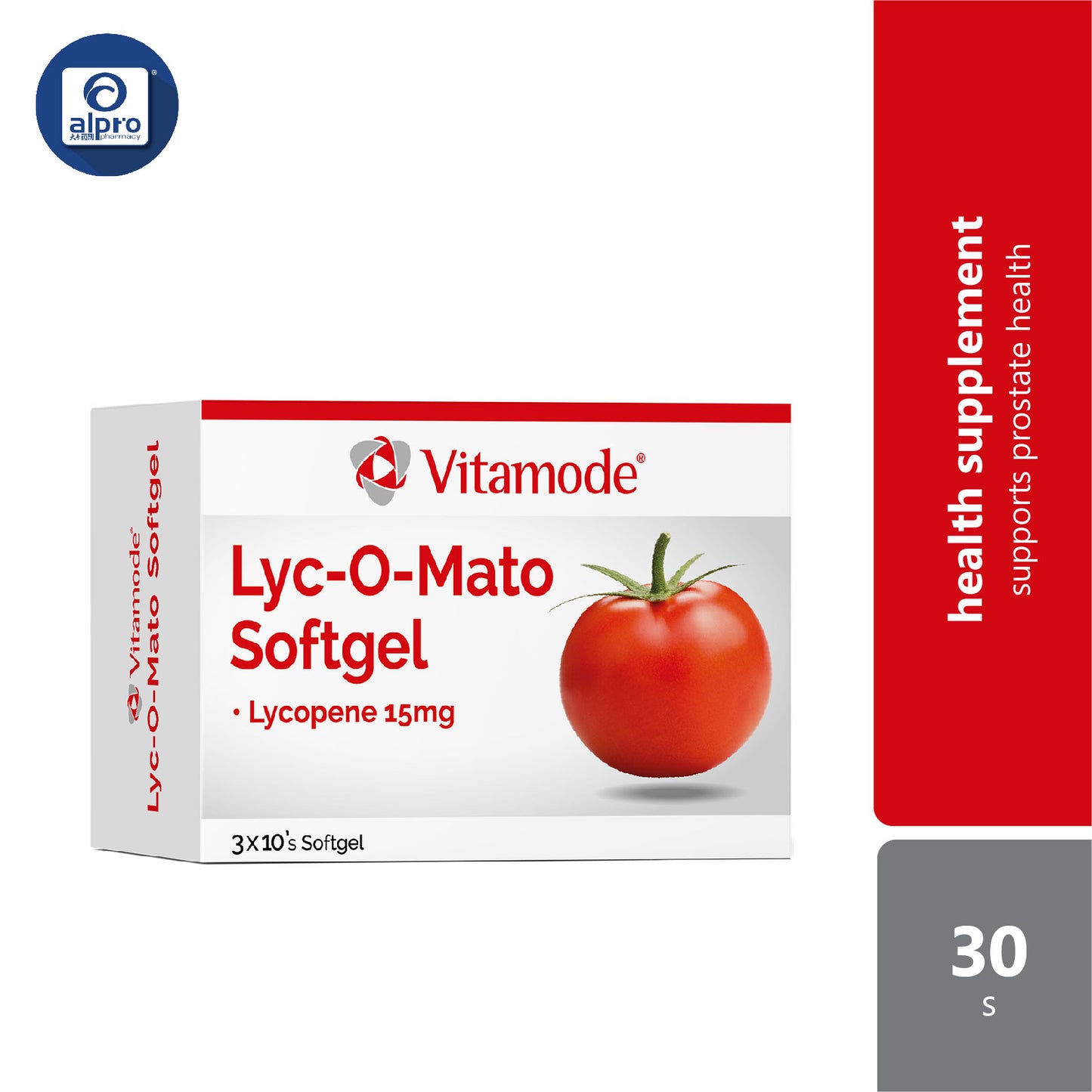 Vitamode Lycomato Softgel 30s| Supports Prostate Health