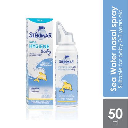 Sterimar Baby Nose Hygiene 50ml | Eliminate Impurities Sterimar