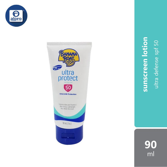Banana Boat Ultra Protect Lotion SPF50 90ml | Fragrance-Free Banana Boat