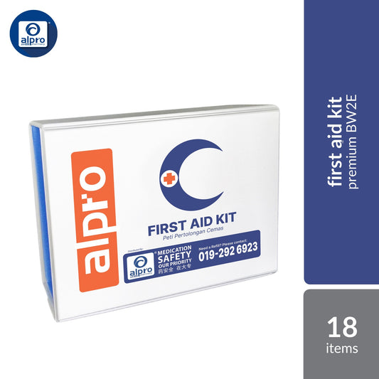 Alpro First Aid Kit Equipped PVC Premium BW2E 1s Alpro
