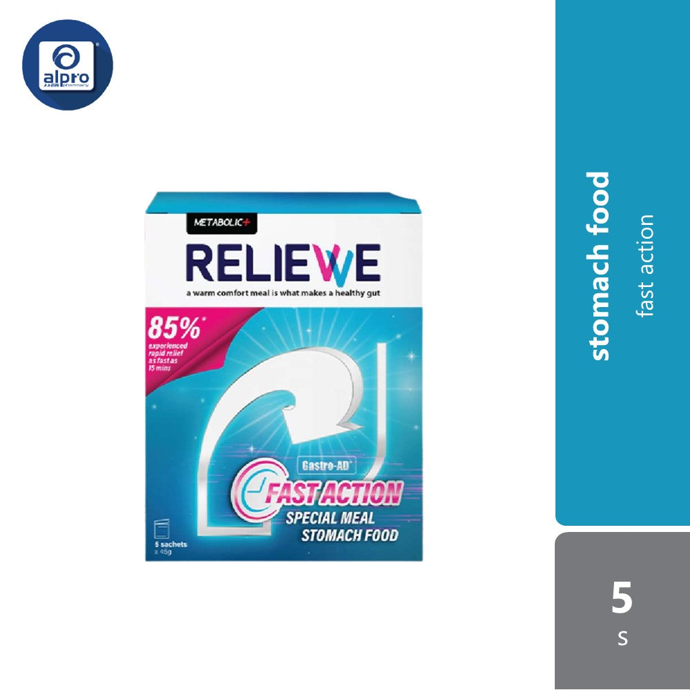 Metabolic + Relievve 5X45g Metabolic+