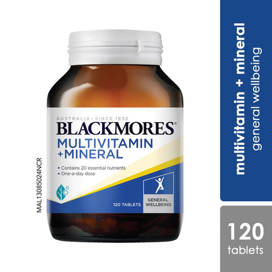 Blackmores Multivitamins + Minerals 120s | General Well-being Alpro Pharmacy