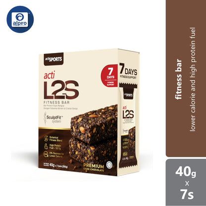 Actisport Acti L2s Fitness Bar 40g 7s | Lower Calorie And High Protein Fuel ACTI