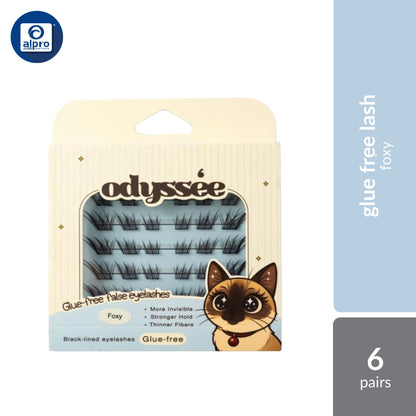 Odyssee Glue Free Lash 6 Pair With 12 Choices Of Patterns Odyssee