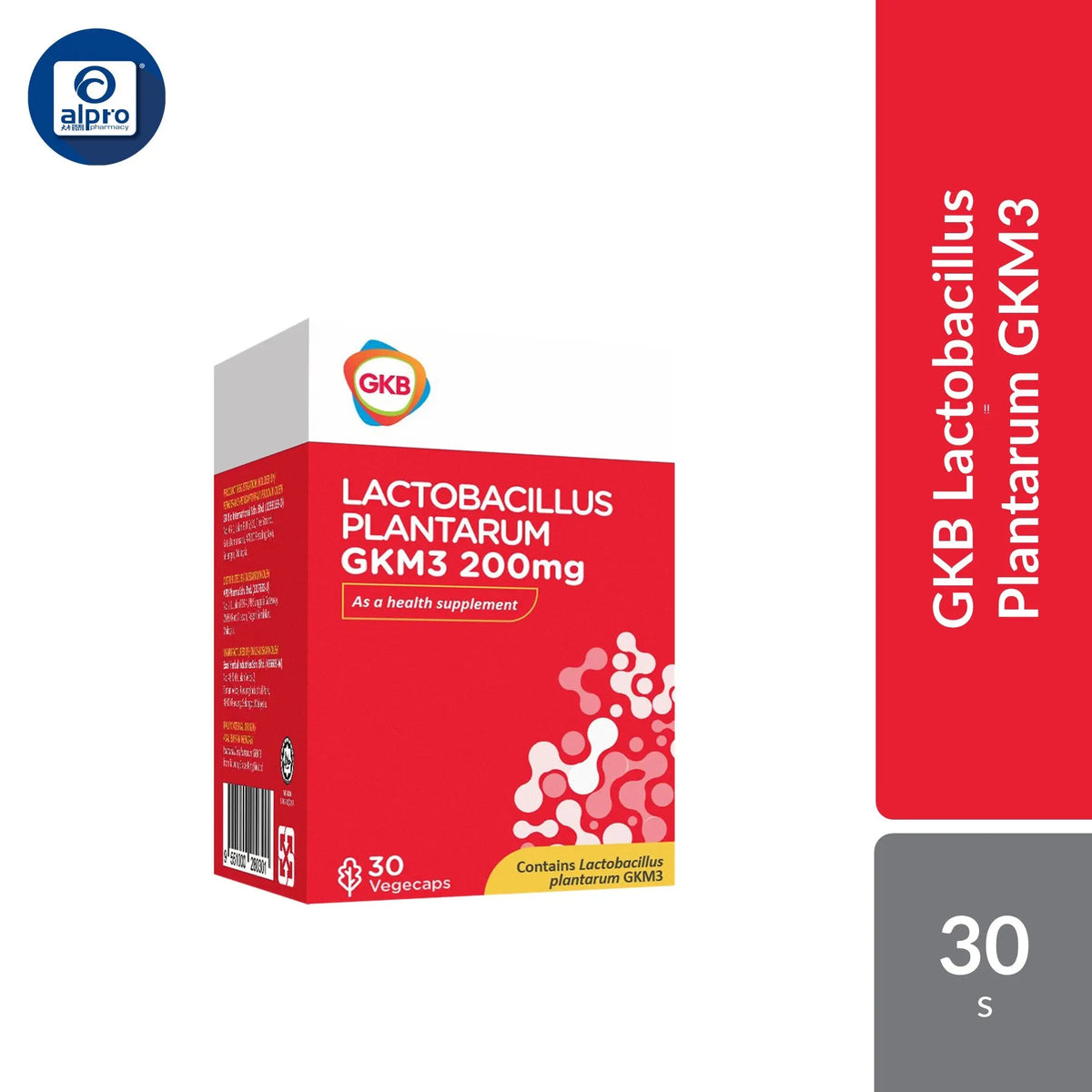 GKB L. Plantarum GKM3 30s | For Weight Loss - Alpro Pharmacy