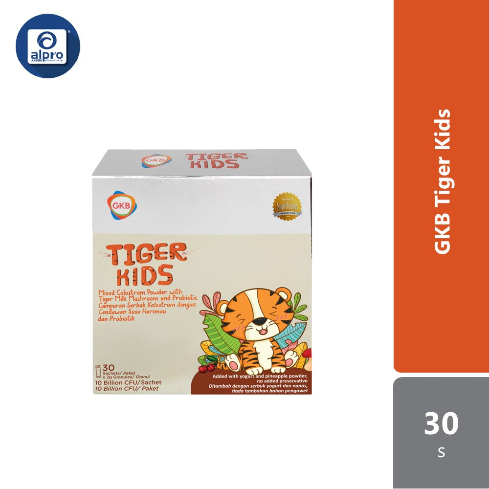 GKB Tiger Kids 2g X 30s Alpro Pharmacy