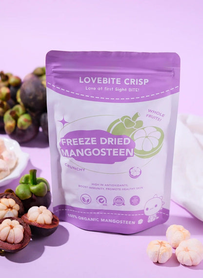 Lovebite Crisp Freeze-Dried Fruits (Assorted Flavours) | Rich in Vitamins, Fibre & Antioxidants LOVEBITE