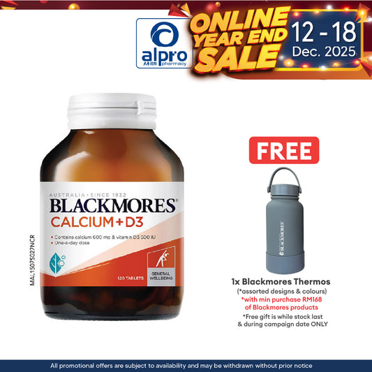 Blackmores Calcium+D3 120s | Bone Health