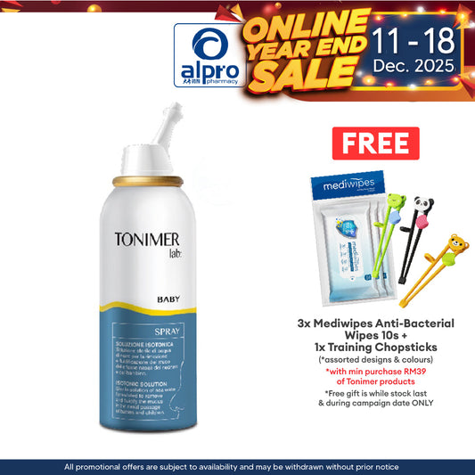 Tonimer Lab Baby Isotonic Nasal Spray 30ml | Baby Daily Nose Cleaning Tonimer Lab