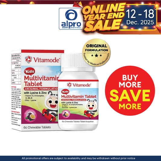 Vitamode Kids Multivitamin 60s | Promotes Good Appetite Alpro Pharmacy