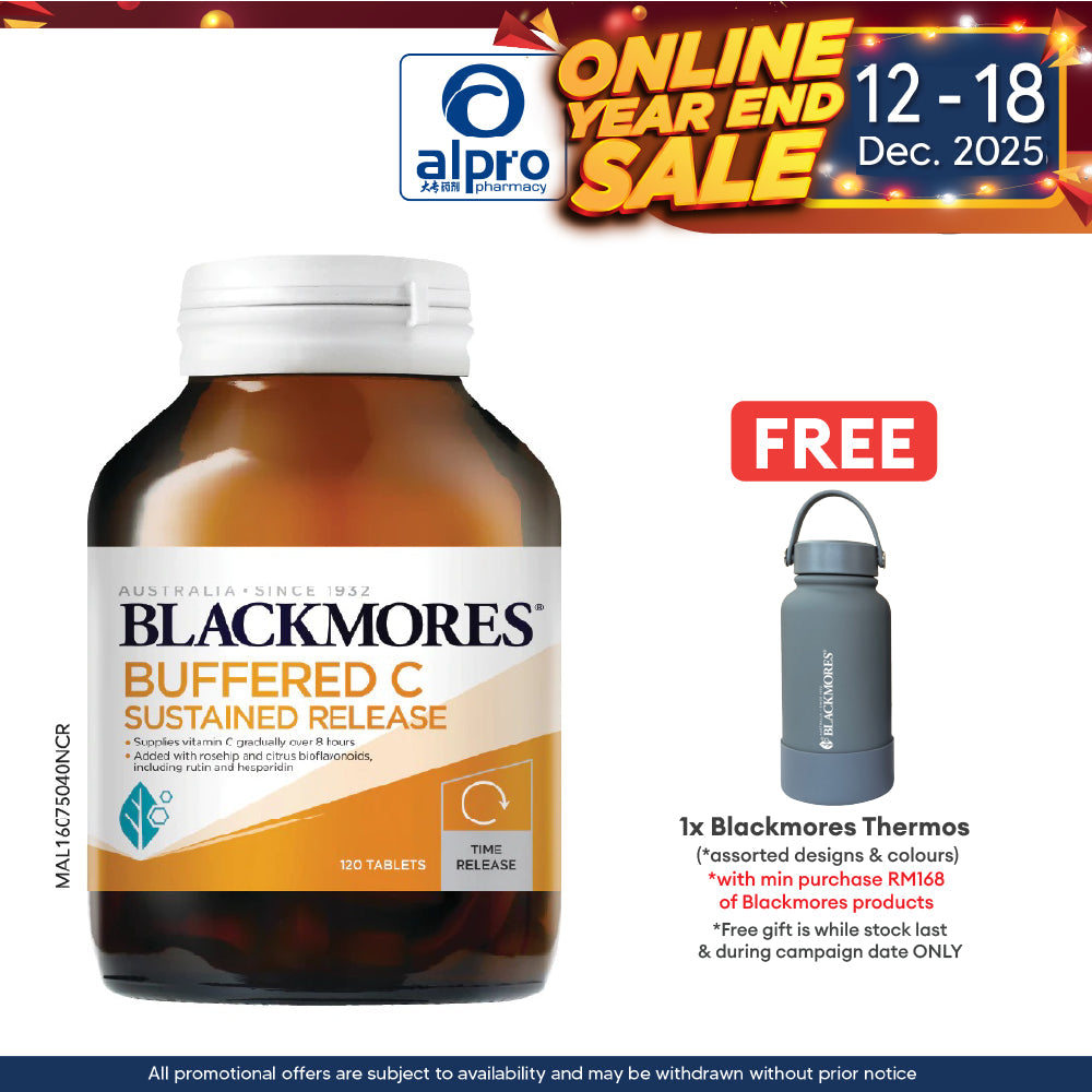 Blackmores Buffered C 120s | Vitamin C Blackmores
