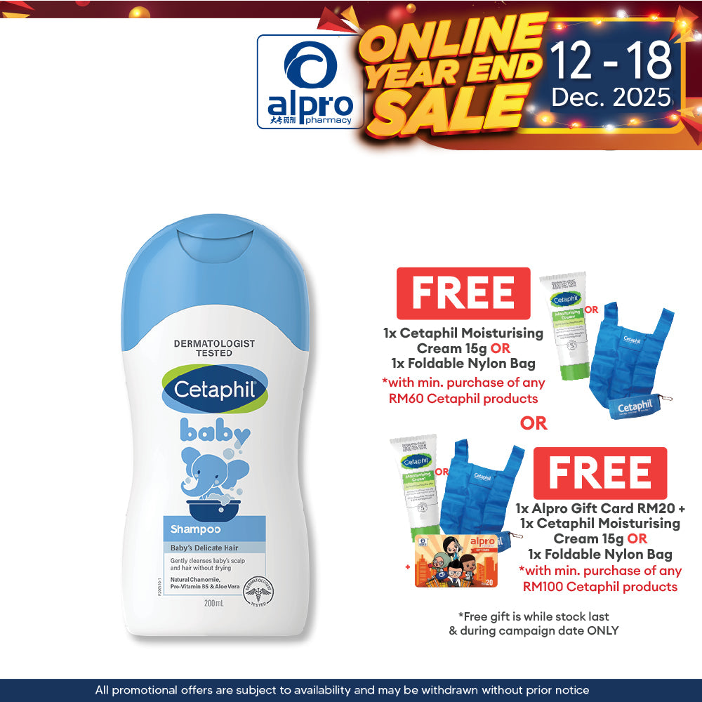 Cetaphil Baby Shampoo 200ml Alpro Pharmacy