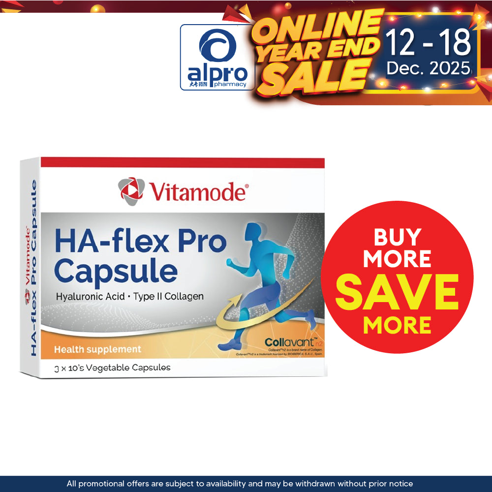 Vitamode Ha-Flex Pro 30s | Improves Joints Flexibility Vitamode
