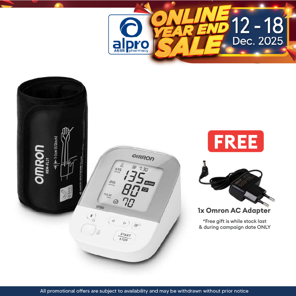 Omron AP Auto Blood Pressure Monitor HEM-7155T | 5 Years Warranty Omron