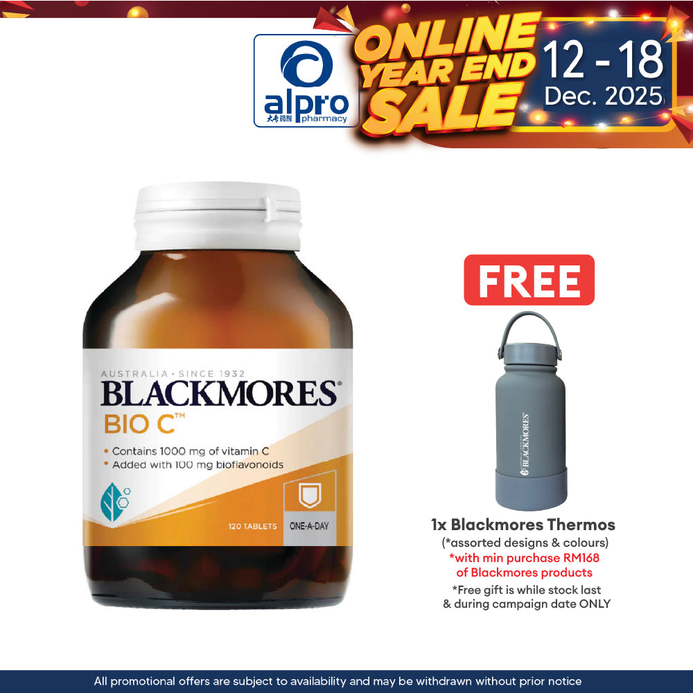 Blackmores Bio C 1000mg 120s | Vitamin C Blackmores