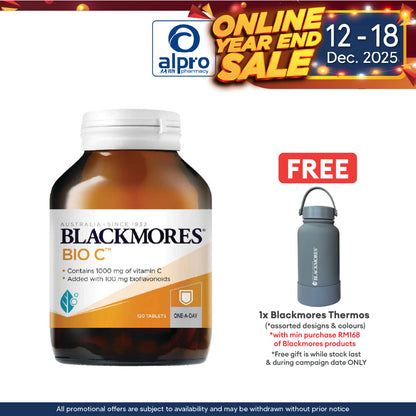 Blackmores Bio C 1000mg 120s | Vitamin C Blackmores