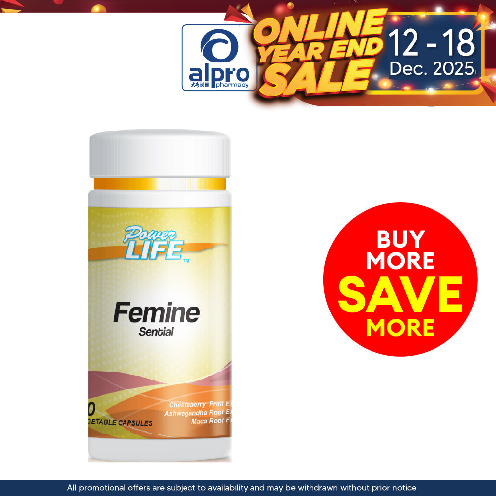 Powerlife Femine Sential 60s | For Women General Health Powerlife