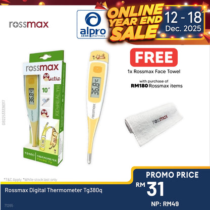 Rossmax Digital Thermometer Tg380q Alpro Pharmacy