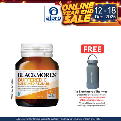 Blackmores Buffered C Slow Release 30s | Boosting Immune System Blackmores