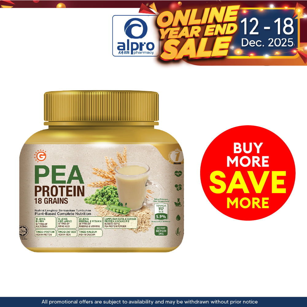 GoodMorning Pea Protein 1kg | Build Strong Muscle and Bones GoodMorning