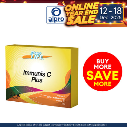 Powerlife Immunis C Plus 3 X 10s Powerlife