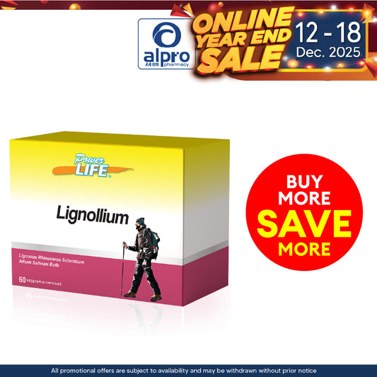 Powerlife Lignollium  6 x 10s | For Sinustis Powerlife