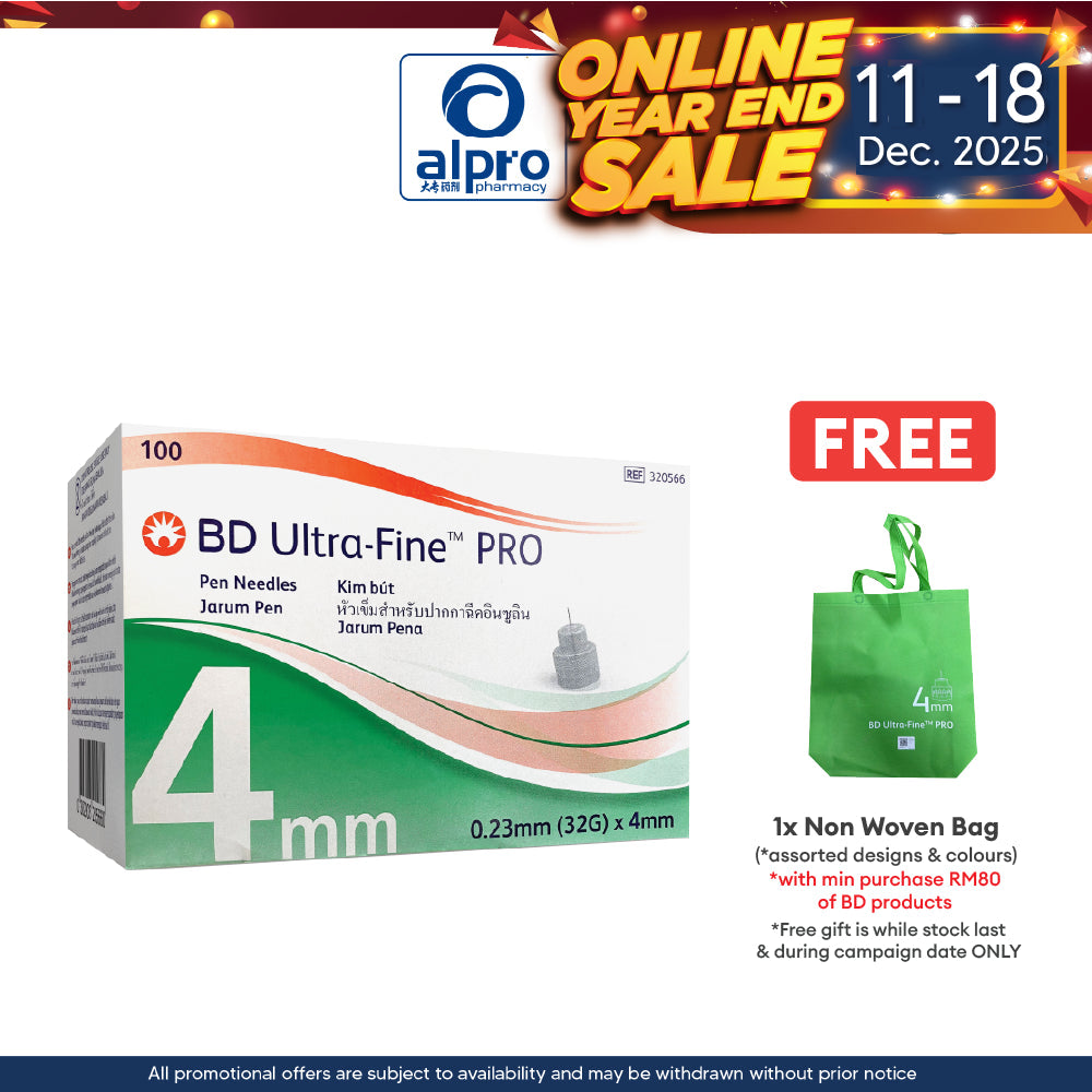 BD Ultra-fine Pro 32g 0.23x4mm 100s BD