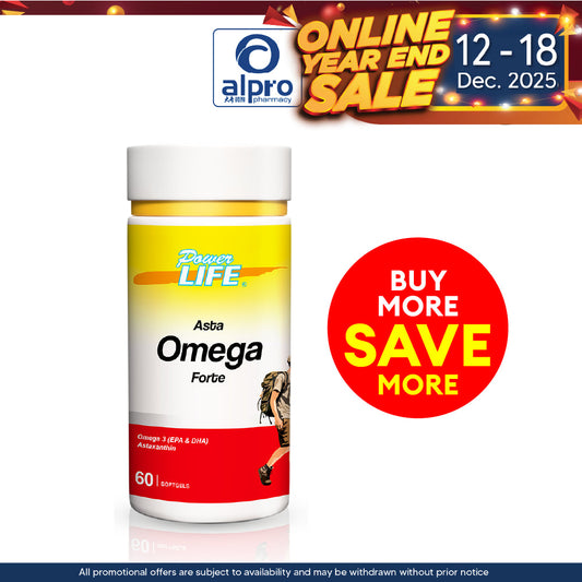 Powerlife Asta Omega Forte 60s Alpro Pharmacy