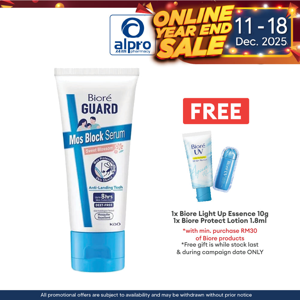 Biore Guard Mos Block Serum Sweet Blossom | Mosquito Repellent Alpro Pharmacy