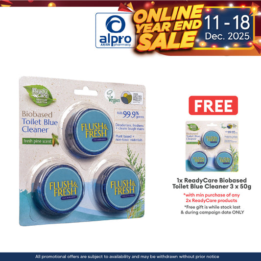 ReadyCare Signature Selection Biobased Toilet Blue Cleaner 50g ×3s ReadyCare
