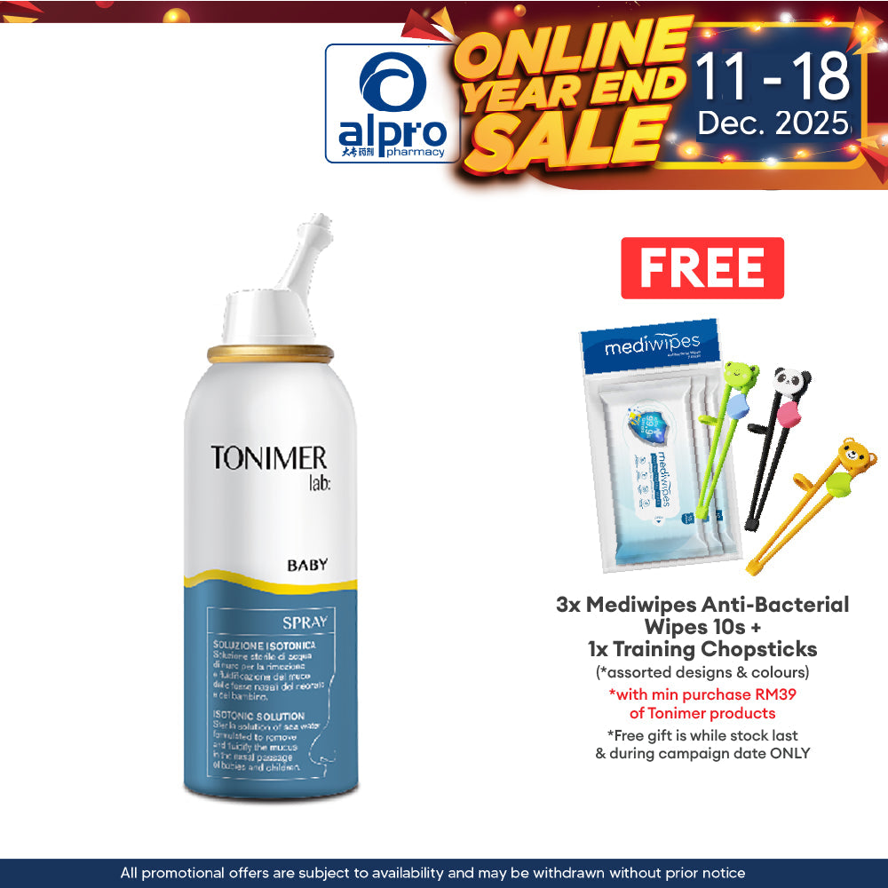 Tonimer Lab Baby Isotonic Nasal Spray 100ml | Baby Daily Nose Cleaning Tonimer Lab