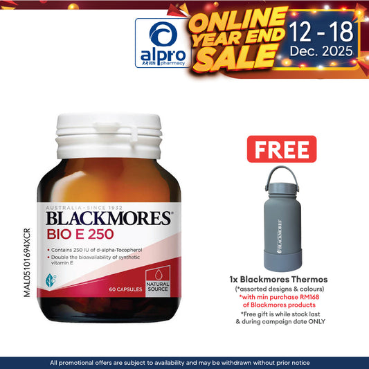 Blackmores Bio Vitamin E 250iu 60s | Heart Health Blackmores