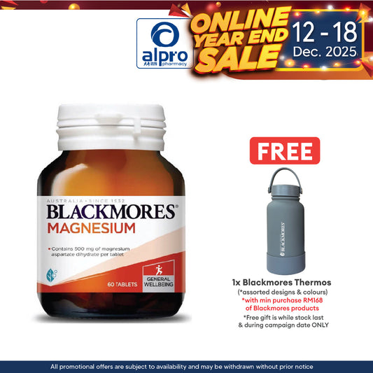 Blackmores Magnesium 60s | Muscle, Heart & Bone Health Blackmores