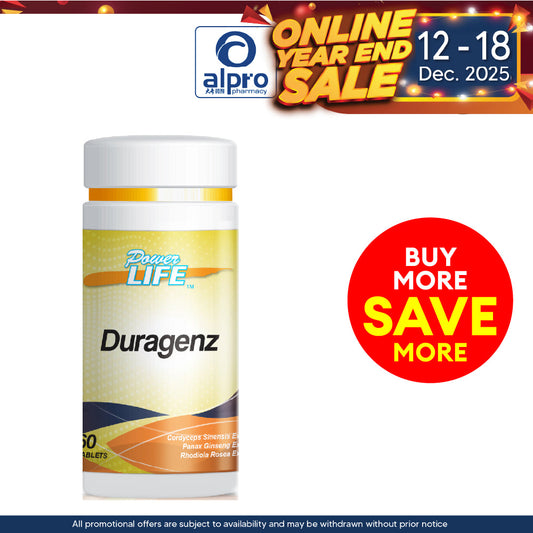 Powerlife Duragenz 60s Alpro Pharmacy