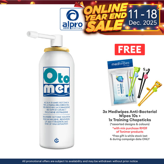 Tonimer Otomer 100ml | Earwax Removal Tonimer Lab