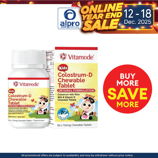 Vitamode Kids Colostrum-D 60s | Strengthening Kids Immune System Alpro Pharmacy