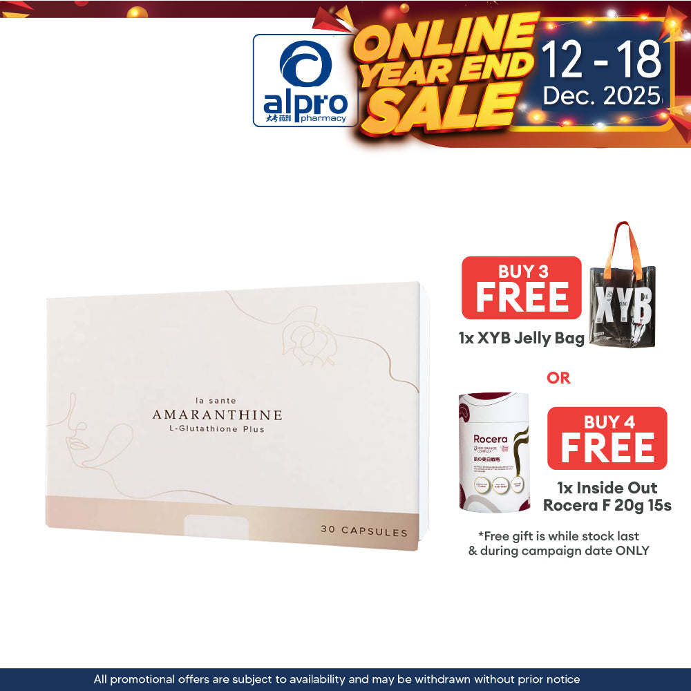 La Sante Amaranthine L-Glutathione Plus 30s | Fights The Sign Of Aging La Sante