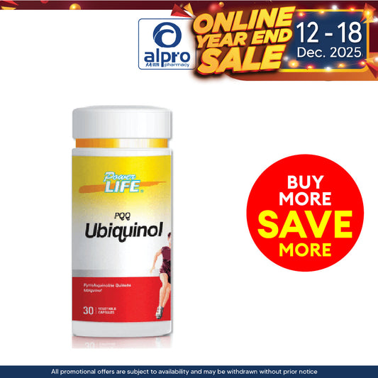 Powerlife PQQ Ubiquinol 30s Powerlife