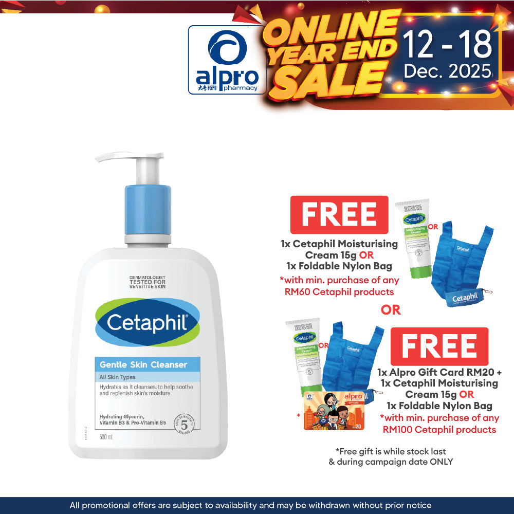 Cetaphil Gentle Skin Cleanser 500ml | Effectively Cleanses Skin Cetaphil