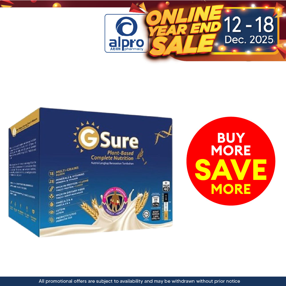 Good Morning GSure Plant-Based Refill Pack 1.6kg | Promotes Healthy Bowel Movement