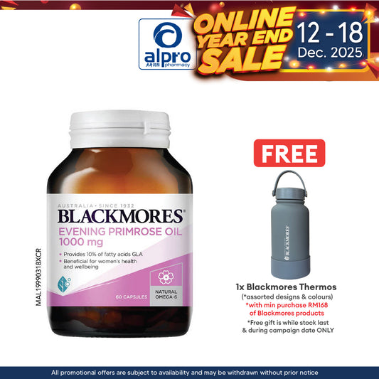 Blackmores Evening Prime Rose 1000mg 60s | Women's Health Blackmores