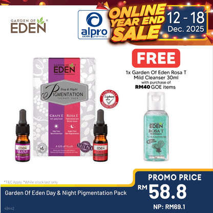 Garden Of Eden Day & Night Pigmentation Pack Garden Of Eden