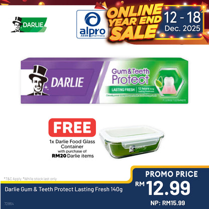 Darlie Gum & Teeth Protect Lasting Fresh 140g Alpro Pharmacy