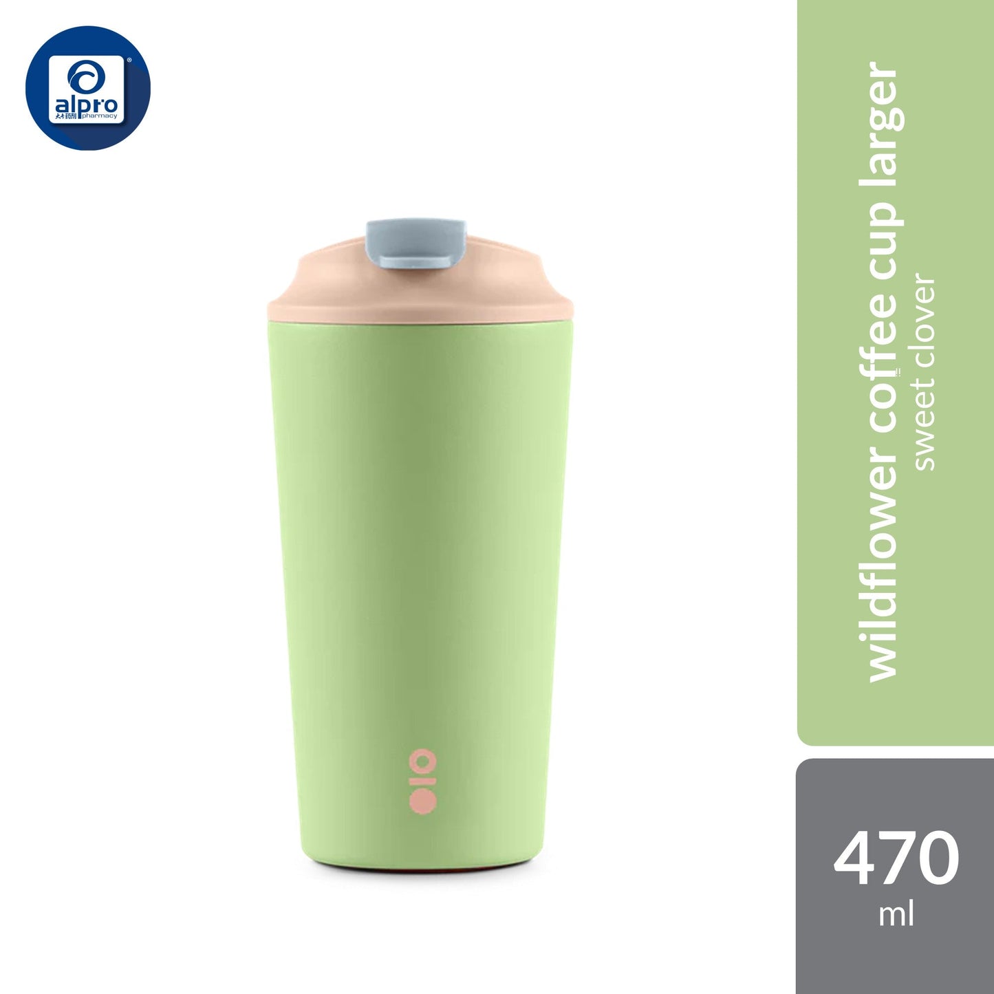 Montigo Wildflower Field Sense Coffee Cup Large (Bluebonnet/ Tulip/Buttercup/Sweet Clover/Sweetpea) 470ml | Wildflower Field Collection Montigo