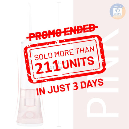 [Group Buy Pre-Order] Electric Oral Irrigator Water Flosser 200ml | Delivery start on 4/10/2021 Group Buy
