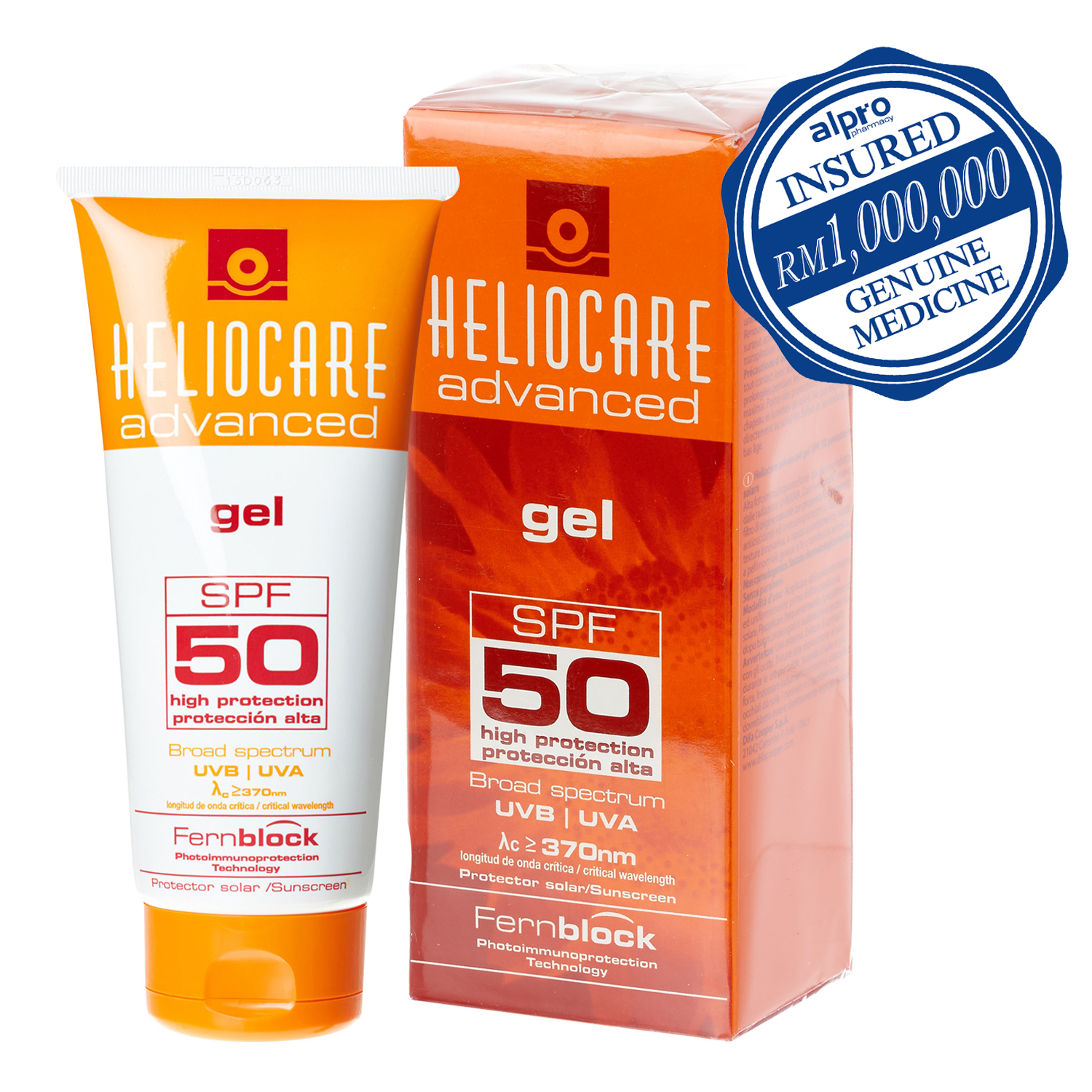 heliocare spf 50 face