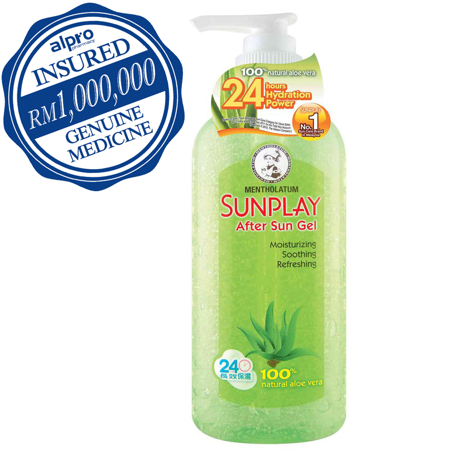 Sunplay Aftersun Aloe Vera Moisturizing Gel (200ml) Alpro Pharmacy