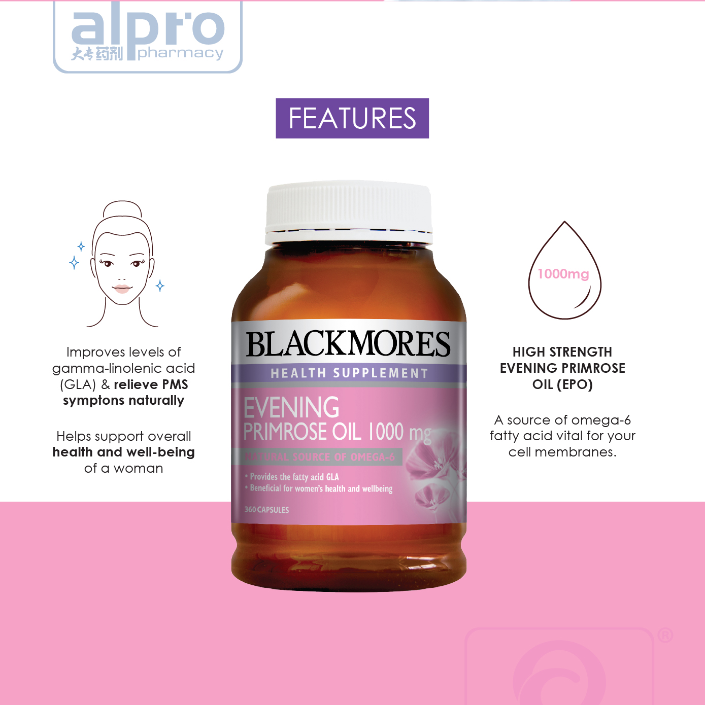 Blackmores Evening Primrose Oil Blackmores Evening Primrose Oil