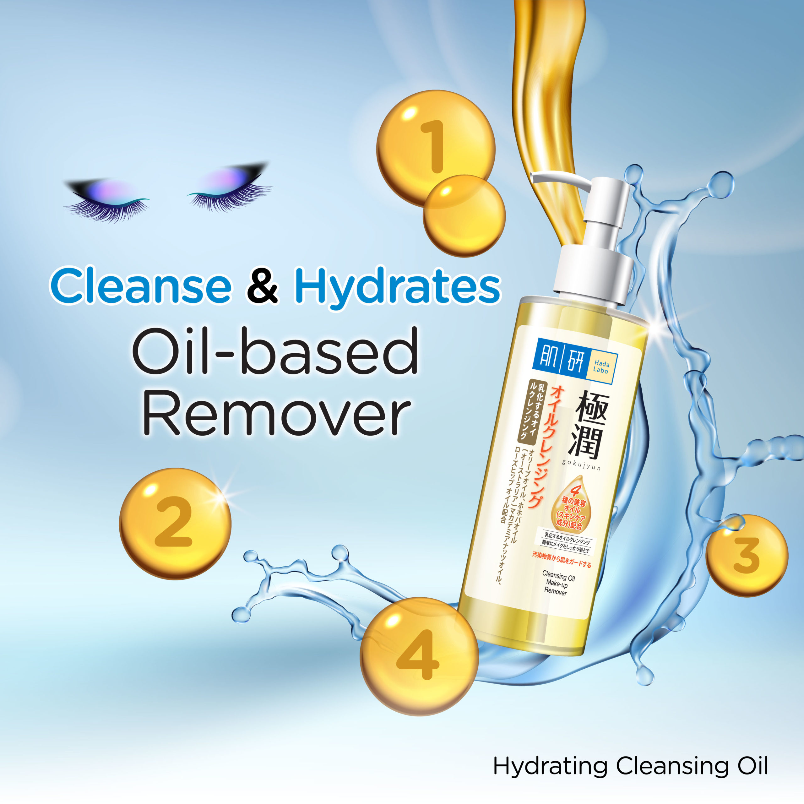 Hada Labo Hydrating Cleansing Oil